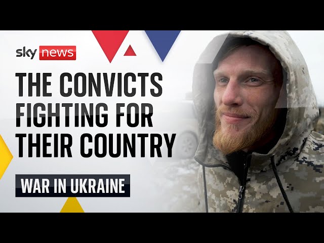 Ukrainian convicts trade prison for frontline in war against Russia