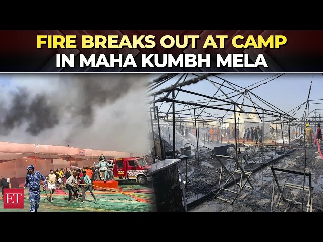 Prayagraj: Fire breaks out at camp in Maha Kumbh Mela; no loss of lives reported