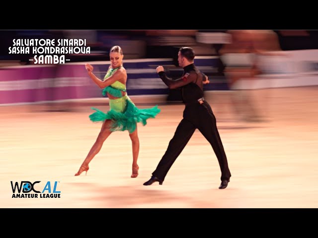 Salvatore Sinardi & Sasha Kondrashova - Samba dance | 2022 Dutch Open Assen WDC AL