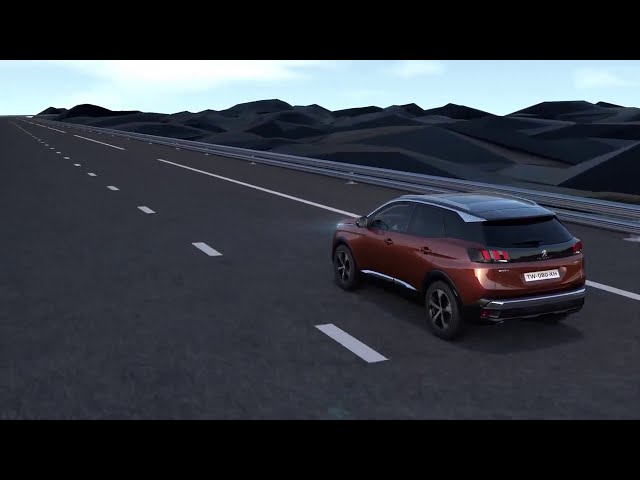 Peugeot 3008 - Система предотвращения выхода из полосы разметки