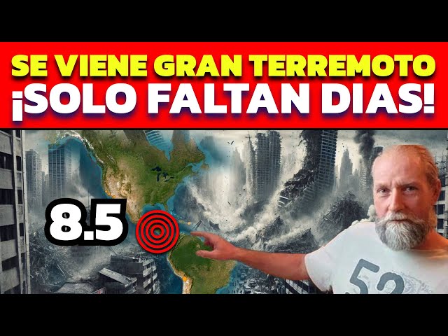 ¡URGENTE! 🔴 ADVIERTEN TERREMOTO 8.5 DEVASTADOR EN FEBRERO SEGUN FRANK HOOGERBEETS