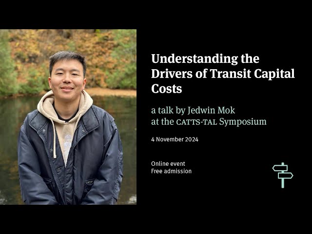 Why Are Transit Projects So Expensive? | Understanding the Drivers of Transit Costs - Jedwin Mok