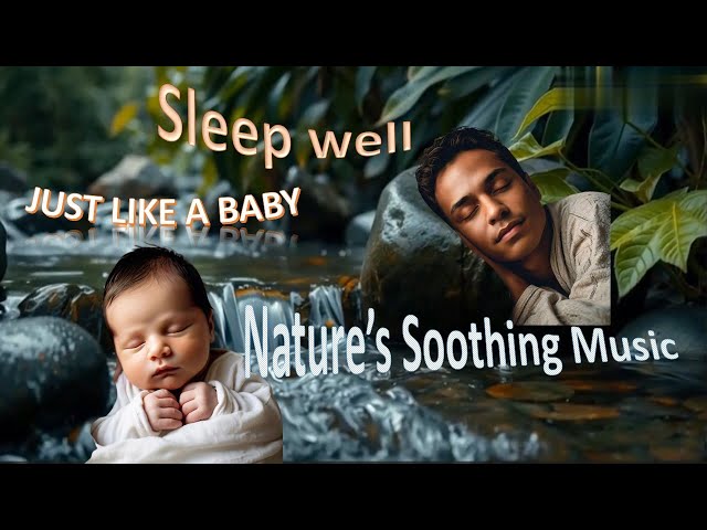 Soothing Nature Sounds: Babbling Brook, White Noise, & Deep Relaxation