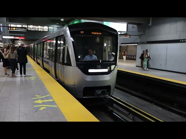 montreal metro new train compilation (MPM-10 "Azur")