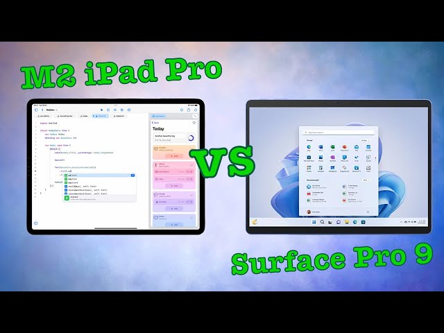 Surface Pro v iPad Pro - a comparative review