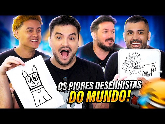 DESAFIO IMPOSSÍVEL: DESENHANDO ÀS CEGAS