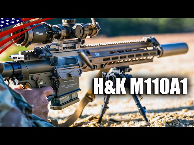 H&K M110A1 - American Soldiers Trains New Semi-Auto Sniper Rifle