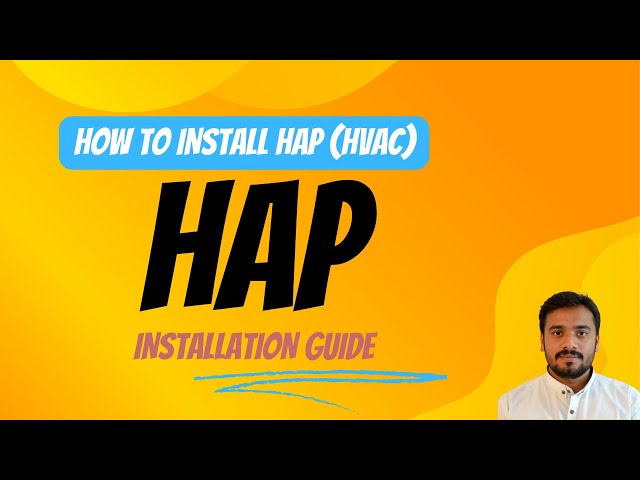 How to Install HAP (Hourly Analysis Program v5.1) - HVAC System Software