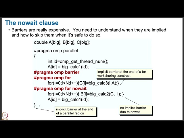 Week 4: Lecture 3: Storage attributes of different variables in OpenMP