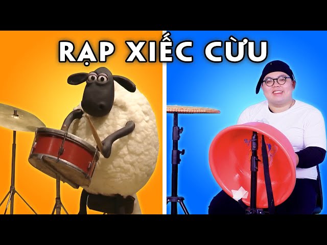 RẠP XIẾC CỪU | Bắt Chước Hoạt Hình SHAUN THE SHEEP Siêu Bựa