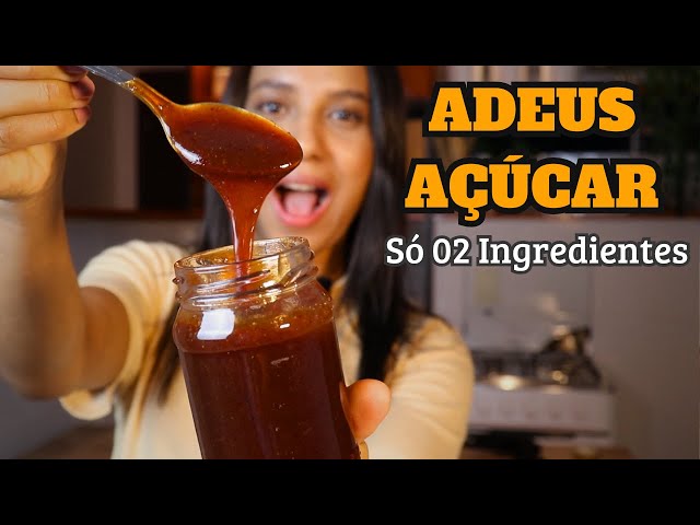 SUBSTITUA O AÇÚCAR nas Receitas por MEL DE TÂMARAS/ 2 Ingredientes EP.13