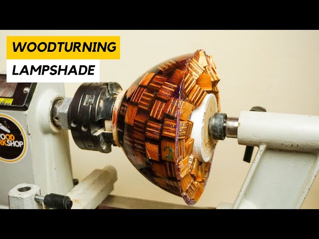 Woodturning - Plywood Lampshade