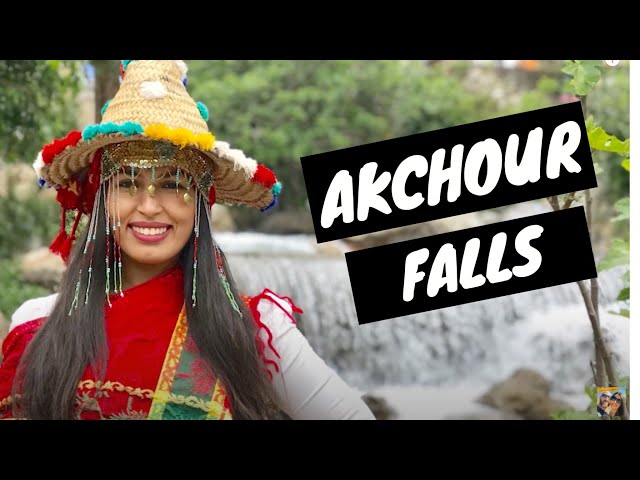 Akchour waterfalls and gods bridge  شلالات أقشور شفشاون المغرب chefchaouen morocco 4K #Morocco