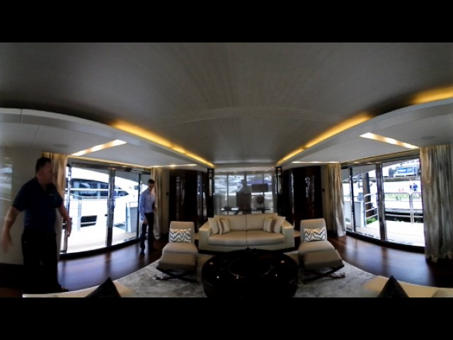 40 meter Princess yacht on display in Miami Rick Young Yachting 786-309-4625