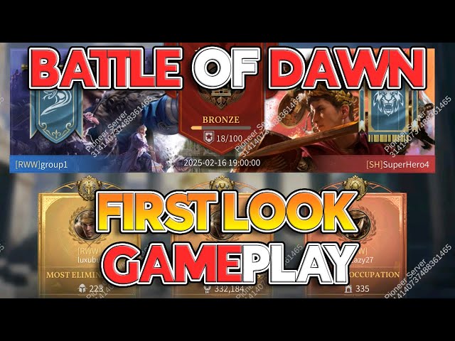 BATTLE OF DAWN! First Look Gameplay Guide! Age of Empires Mobile