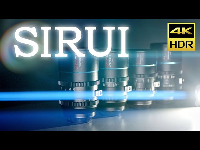 World's Most Affordable Anamorphic Lenses! SIRUI Mars 1.33x Squeeze Cine Geared MFT Lenses [4K HDR]