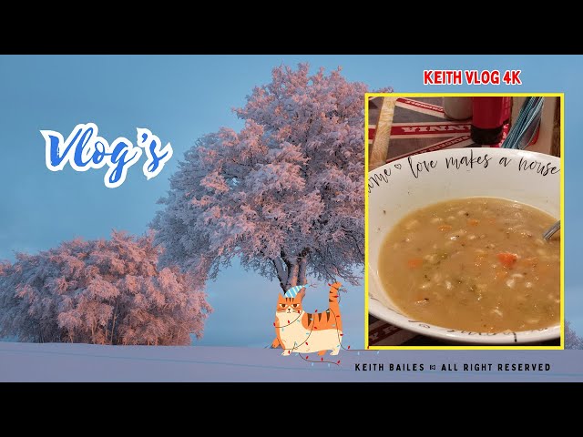 📌Warm soup in frost days ❄️😎✌️🇬🇧 🇵🇪 #keithvlog4k #dailyvlog  #vlogdiario #frost