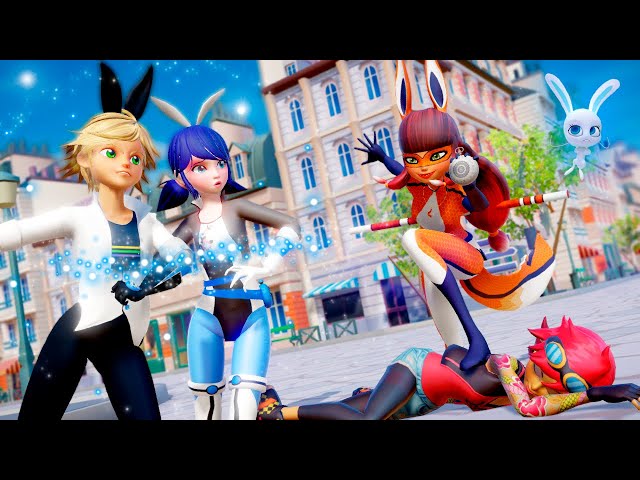 [Miraculous Ladybug] Adrien & Marinette with the Rabbit miraculous (Transformation) EVOLUTION