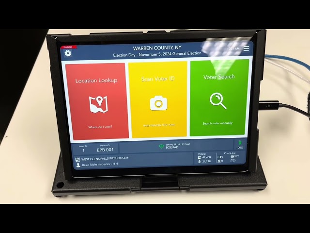 Board of Elections Printer Connectivity with ePollbook