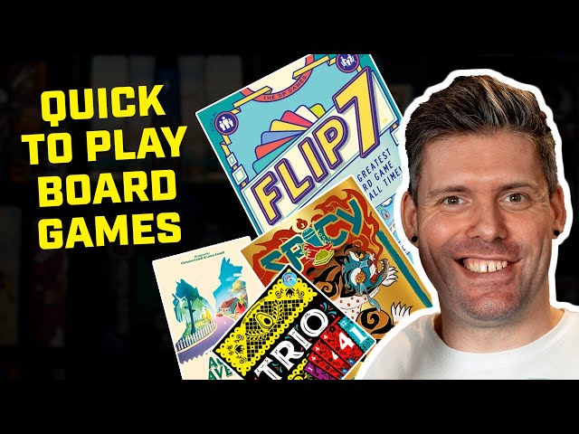 Top 10 Board Games You Can Learn and Play in 30 Minutes or LESS!