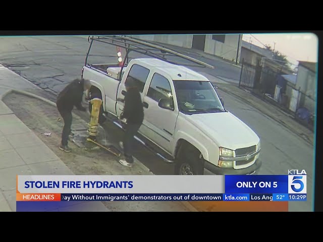 Fire hydrant thieves hit Pomona