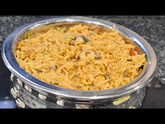 Mushroom Biryani | Arunika's Kitchen