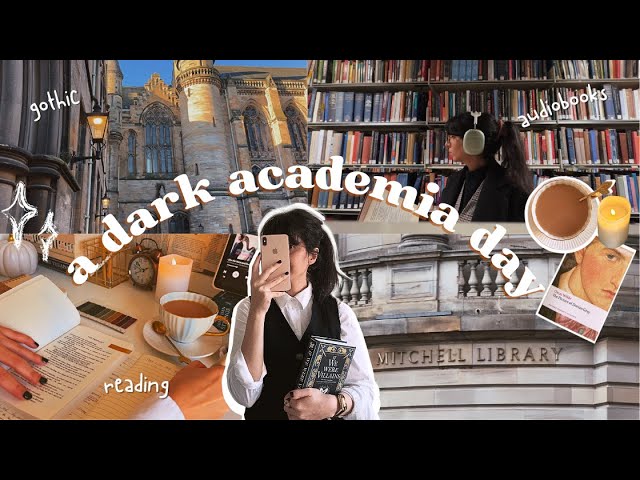 Dark Academia Day 🕯️ how to romanticize knowledge