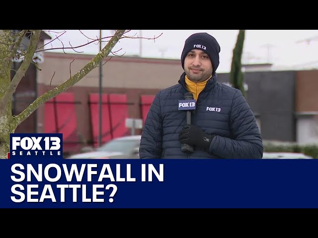 Tracking snow in the Seattle area: Latest updates