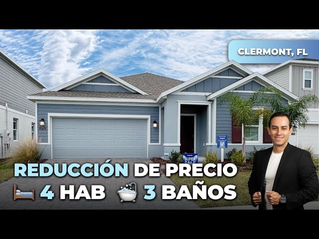 ⁠Casa Nueva con $15k de DESCUENTO en Zona Exclusiva y de ALTA PLUSVALÍA🌟 en Clermont, Florida🔥