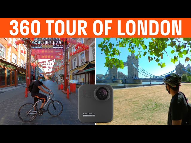 GoPro MAX: 360 Tour Of London In Lockdown