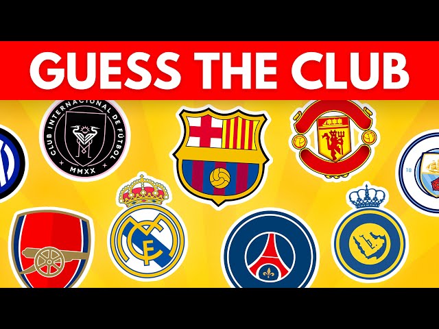 Guess the Football Club | Football Team Logo Quiz