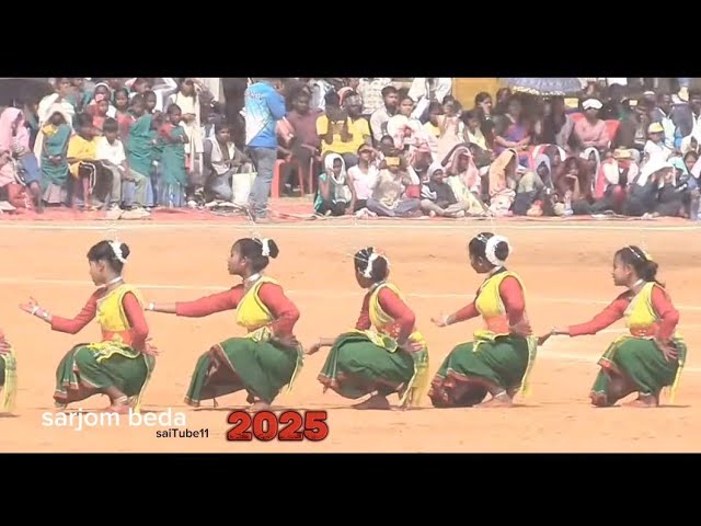 BHAROT DISOM JIYAD HARYAD || SARJOM BEDA FOOTBALL TOURNAMENT 2025||NEW SANTALI VIDEO 2025