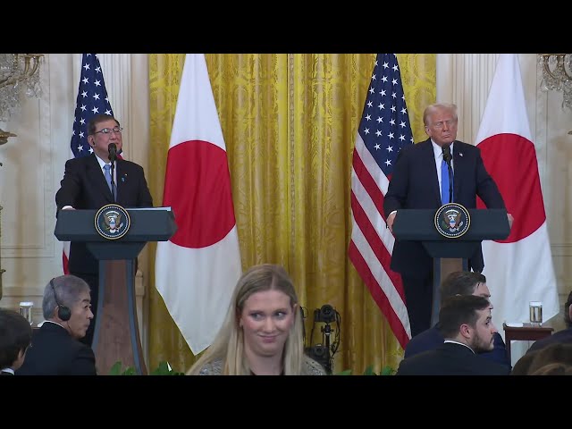 President Trump Holds a Press Conference with Prime Minister Shigeru Ishiba of Japan