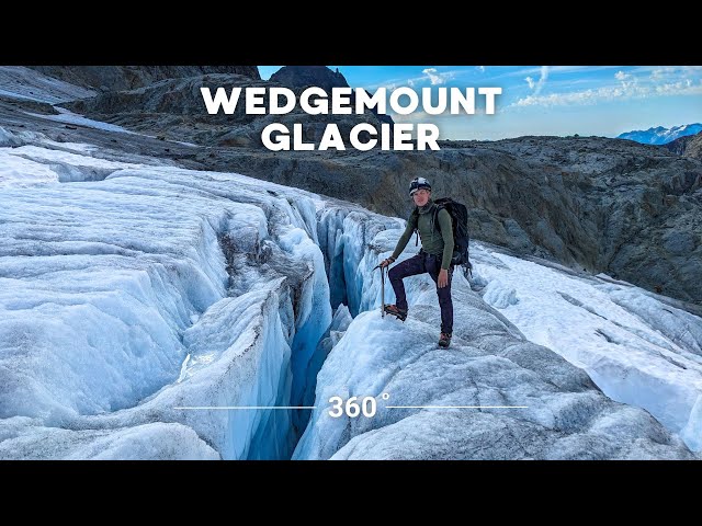 Wedgemont Glacier 360. Wedgemount Lake Campground