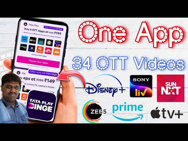 All OTT Apps in ONE Place 😃 | Tata Sky Binge App Review Tamil! (Now Tata Play)