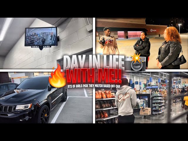 Day In My Life With Merk | Playin In Walmart and Bts Of Girls Choosin They Match Based Off Cars