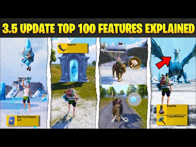 PUBG Mobile Update 3.5: All FEATURES Explaimed  (Graphics, Controls, & Sensitivity)