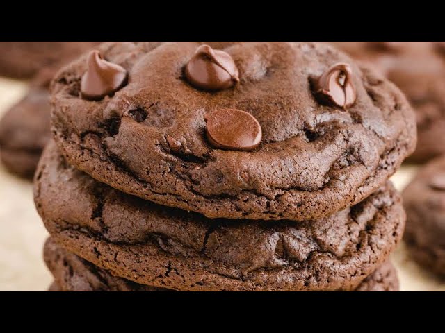 Double Chocolate Chip Cookies – Ready in 20 Minutes! | #cookingtips #food