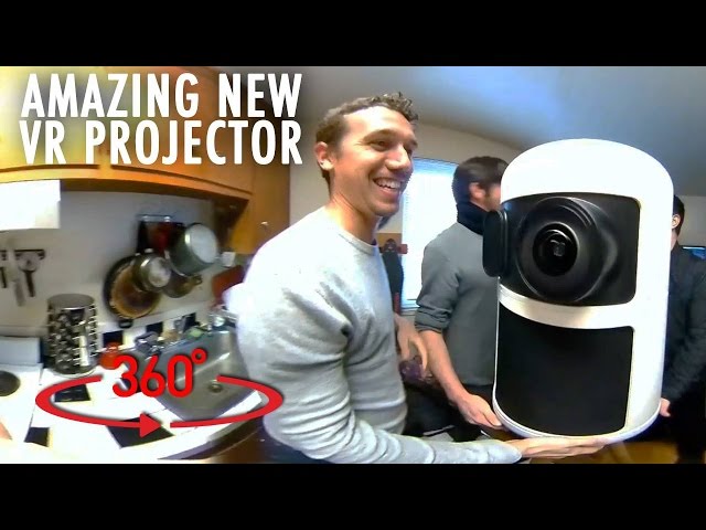 AMAZING NEW VR PROJECTOR!!! (360°)