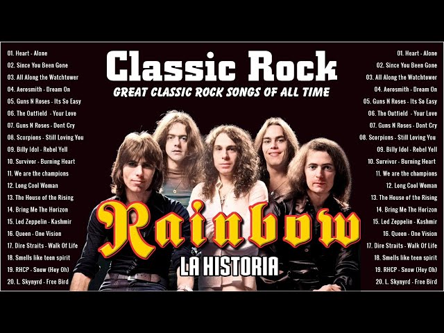 Classic Rock - Best Of Classic Rock Collection 70s 80s 90s - Alone, Since You Been Gone #rock