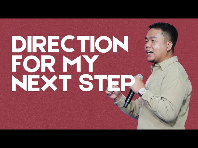 Direction For My Next Step | Stephen Prado