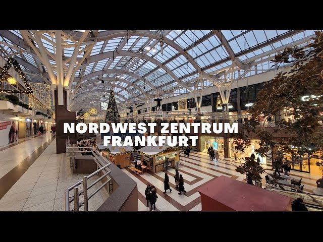 [4K] Nordwestzentrum Frankfurt 🇩🇪 |Biggest Shopping Center in Frankfurt Germany