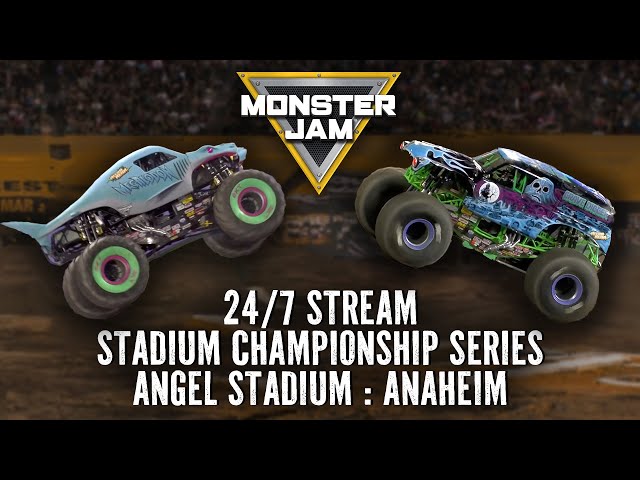 🔴 24/7 Stream: Stadium Championship Series from Angel Stadium: Anaheim | Monster Jam