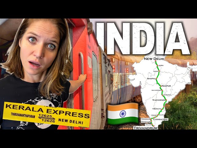 I Took the Most Insane Train Journey in India (48 Hours!) 🇮🇳3