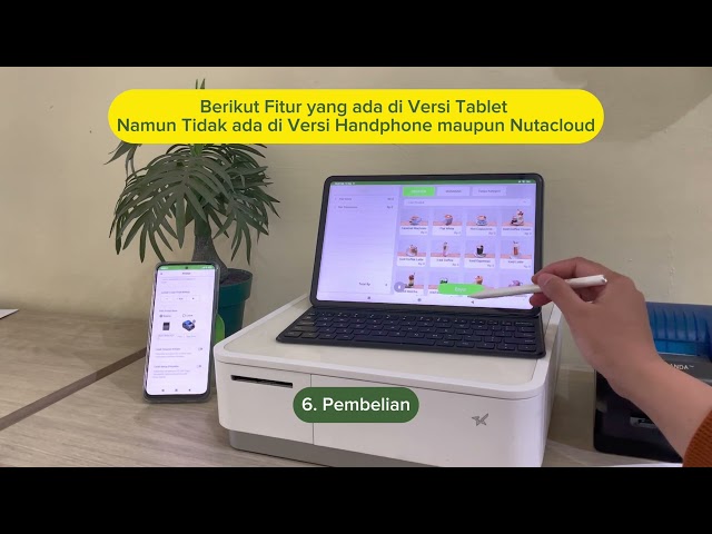 Kelengkapan versi tablet nutapos