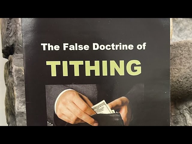 Six Reasons Pastors Will NOT Stop Teaching the False Doctrine of Tithing