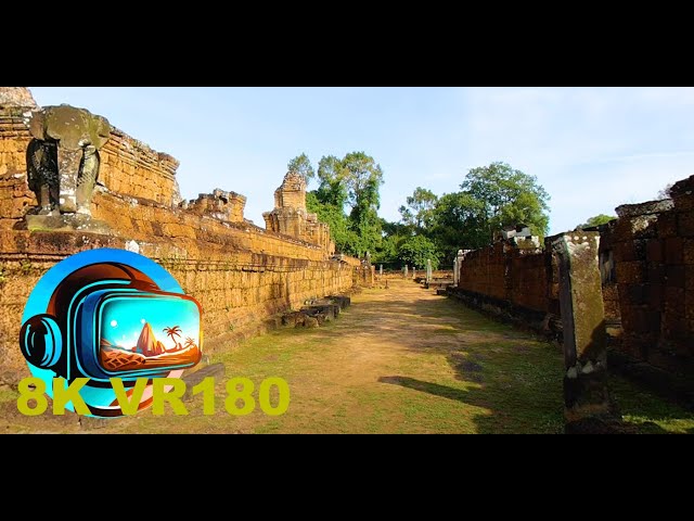 HINDU TEMPLE in CAMBODIA Eastern Mebon Temple Angkor SIEM REAP 8K 4K VR180 3D Travel