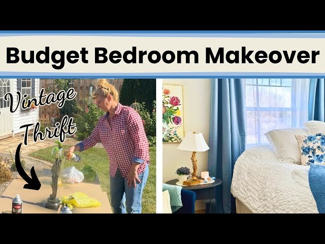 Bedroom Makeover~ Fabulous Thrift Finds & Flips ~ (Room Makeover ON A BUDGET)