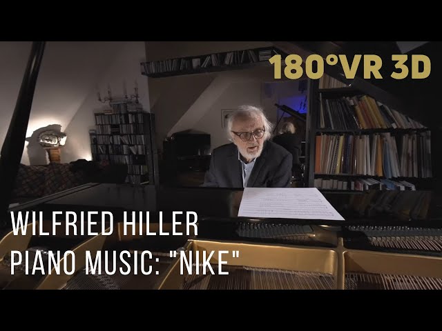 VR 180° 3D Video: Wilfried Hiller Piano Music - "NIKE"