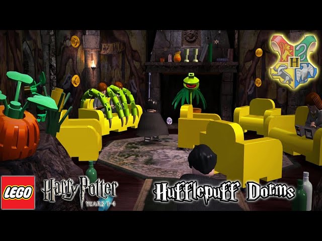 Lego Harry Potter Years 1-4 - Hufflepuff Dorms - Free Roam (All Collectibles)